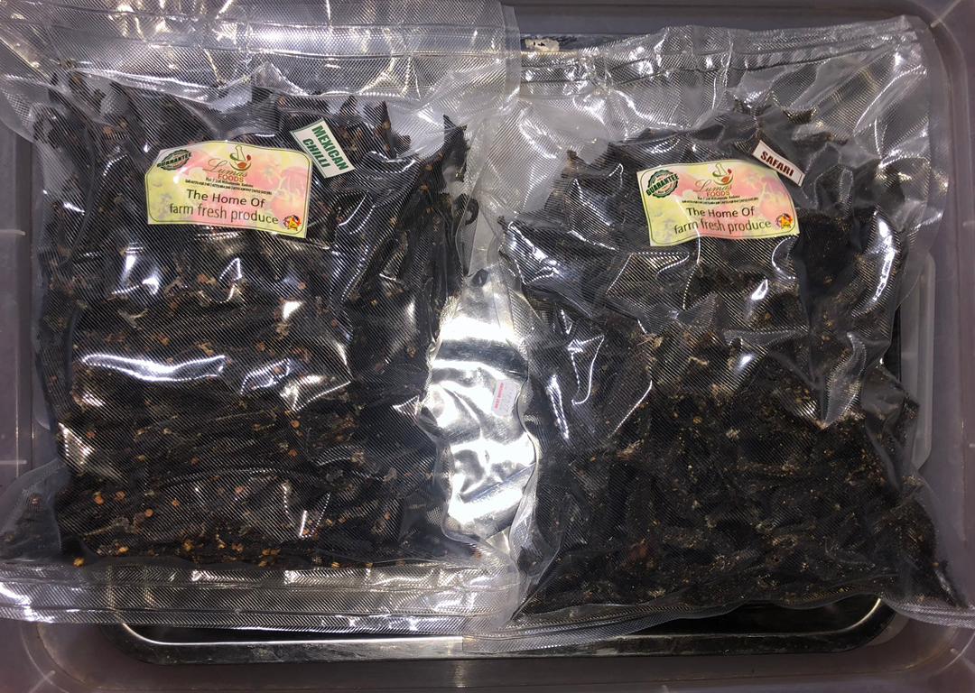 Vaccum sealed Biltong